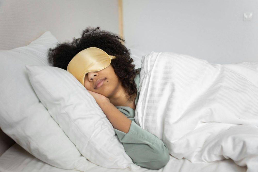 Allergy patient sleeping soundly with allergy care from Allergy and Asthma Associates of Florida